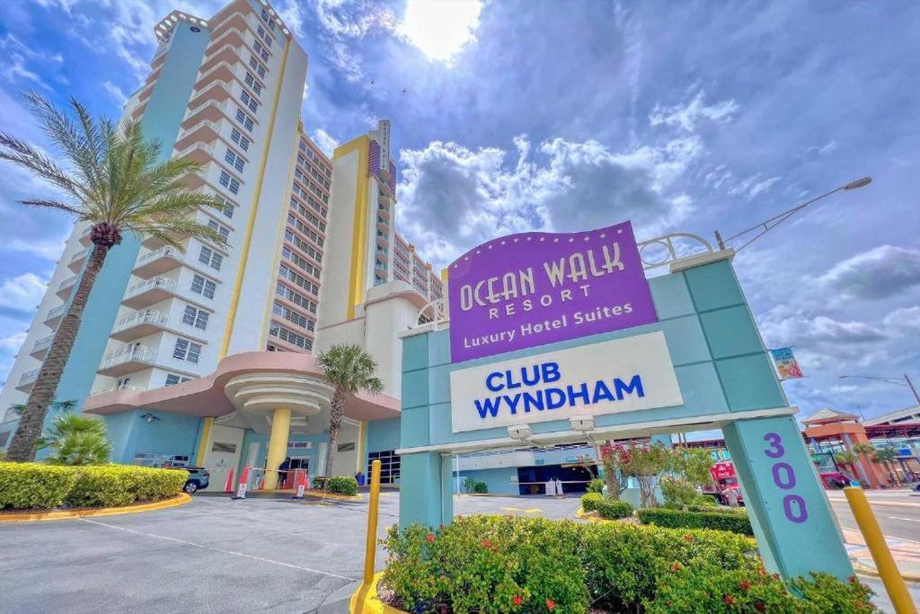 Highly Desired 6Th Floor 1 Bedroom Oceanfront - There Is Only One Ocean Walk Resort 606 دايتونا بيتش المظهر الخارجي الصورة